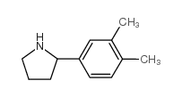 2-(3,4-DIMETHYL-PHENYL)-PYRROLIDINE structure