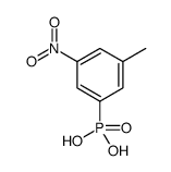 Phosphonic acid, (3-methyl-5-nitrophenyl) Structure