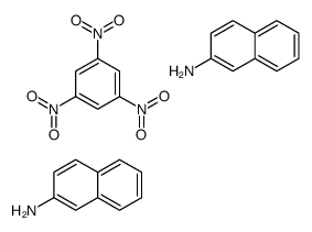 naphthalen-2-amine,1,3,5-trinitrobenzene Structure