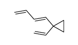 1-((E)-Buta-1,3-dienyl)-1-vinyl-cyclopropane结构式