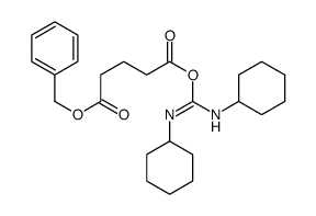 1-BENZYL-5-(DICYCLOHEXYLCARBODIIMIDO)GLUTARATE Structure