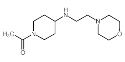 1-[4-(2-Morpholin-4-yl-ethylamino)-piperidin-1-yl]-ethanone Structure