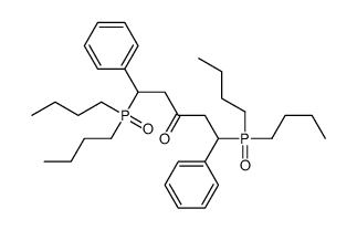 1,5-bis(dibutylphosphoryl)-1,5-diphenylpentan-3-one Structure