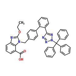 N-Trityl Candesartan structure