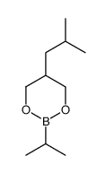 5-(2-methylpropyl)-2-propan-2-yl-1,3,2-dioxaborinane Structure