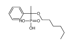 (1-hexoxy-1-phenylethyl)phosphonic acid结构式
