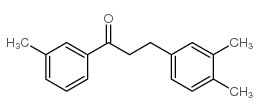 3-(3,4-DIMETHYLPHENYL)-3'-METHYLPROPIOPHENONE Structure