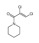 Piperidine, 1-(2,3-dichloroacryloyl)- (7CI)结构式