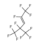 3-hydroperfluoro-4-methyl-2-pentene结构式