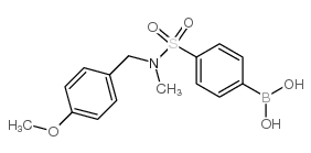 (4-(N-(4-Methoxybenzyl)-N-methylsulfamoyl)phenyl)boronic acid picture