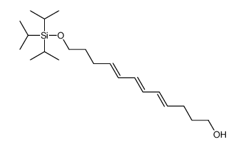 12-tri(propan-2-yl)silyloxydodeca-4,6,8-trien-1-ol结构式