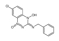 N-benzyl-7-chloro-4-hydroxy-1-oxido-1,2,4-benzotriazin-1-ium-3-imine Structure