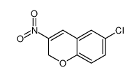 6-CHLORO-3-NITRO-2H-CHROMENE) Structure