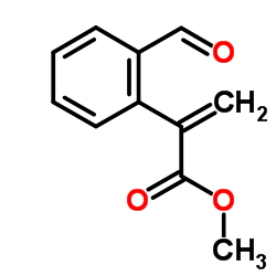 Methyl 2-(2-formylphenyl)acrylate Structure