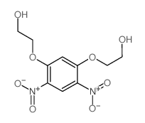 Ethanol, 2,2'-[(4,6-dinitro-1,3-phenylene)bis(oxy)]bis- (en) Structure