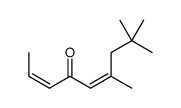6,8,8-trimethylnona-2,5-dien-4-one Structure