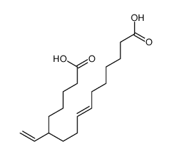 11-ethenylhexadec-7-enedioic acid结构式
