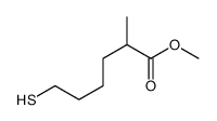 methyl 2-methyl-6-sulfanylhexanoate Structure
