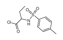 2-(toluene-4-sulfonylamino)-butyryl chloride Structure