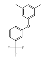 1,3-dimethyl-5-(3'-trifluoromethylphenoxy)-benzene结构式