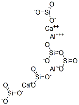 Silicic acid, aluminum calcium salt, cerium-doped结构式