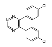 5,6-bis(4-chlorophenyl)-1,2,4-triazine结构式