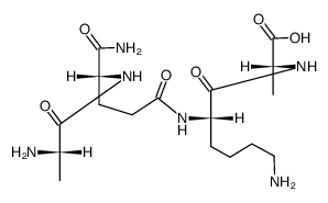 H-L-Ala-D-iGln-L-Lys-D-Ala-OH Structure