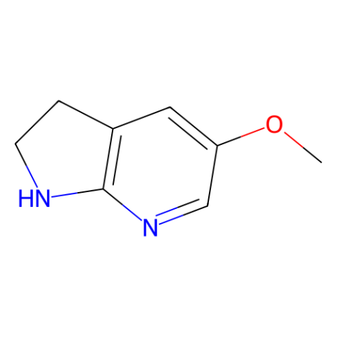 5-methoxy-2,3-dihydro-1H-pyrrolo[2,3-b]pyridine Structure