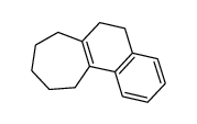 6,7,8,9,10,11-hexahydro-5H-cyclohepta[a]naphthalene结构式