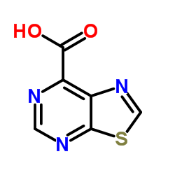 [1,3]Thiazolo[5,4-d]pyrimidine-7-carboxylic acid结构式