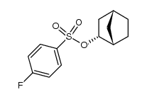 endo-2-norbornyl p-fluorobenzenesulfonate结构式