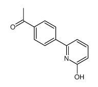 6-(4-acetylphenyl)-1H-pyridin-2-one结构式