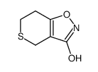 4H-Thiopyrano[3,4-d]isoxazol-3(2H)-one,6,7-dihydro-(9CI) picture