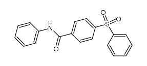 (4-carboxyanilino)phenyl phenylsulfone结构式