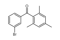 3-Bromophenyl mesityl ketone结构式