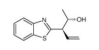 2-Benzothiazoleethanol,beta-ethenyl-alpha-methyl-,(R*,S*)-(9CI) Structure