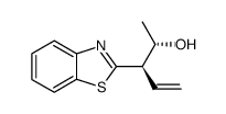 2-Benzothiazoleethanol,beta-ethenyl-alpha-methyl-,(R*,S*)-(9CI) structure