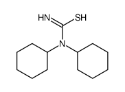 1,1-dicyclohexylthiourea Structure