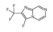 3-fluoro-2-(trifluoromethyl)imidazo[1,2-a]pyrazine结构式