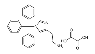 N-三苯甲基组胺草酸酯结构式