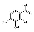 Benzoyl chloride, 2-chloro-3,4-dihydroxy- (9CI)结构式