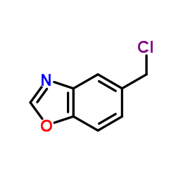 5-(Chloromethyl)-1,3-benzoxazole结构式