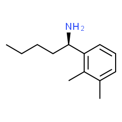 (1R)-1-(2,3-DIMETHYLPHENYL)PENTYLAMINE Structure