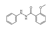 2-Methoxy-benzoic acid N'-phenyl-hydrazide结构式