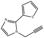 1-(prop-2-yn-1-yl)-2-(thiophen-2-yl)-1h-imidazole Structure