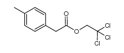4-tolylacetic acid 2,2,2-trichloroethyl ester结构式