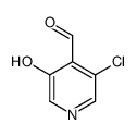 3-chloro-5-hydroxypyridine-4-carbaldehyde Structure