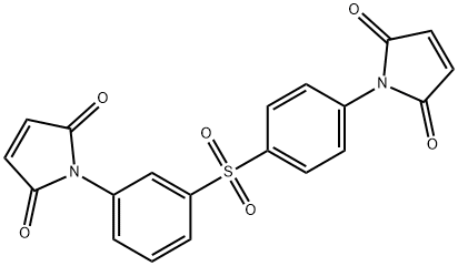 4,4- bismaleimidodiphenyl sulfone(44dds/bmi)结构式
