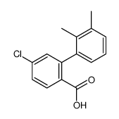 4-chloro-2-(2,3-dimethylphenyl)benzoic acid Structure