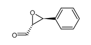 Oxiranecarboxaldehyde, 3-phenyl-, (2R,3S)- (9CI) Structure